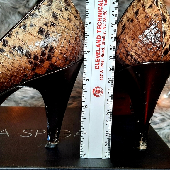 Via Spiga Python Heels 9.5 M WITH BOX - Picture 8 of 9